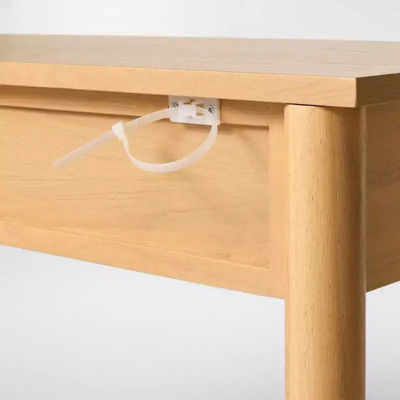 Consolle moderna in legno con cassetto da 48" marrone - Threshold™ disegnato con Studio McGee
