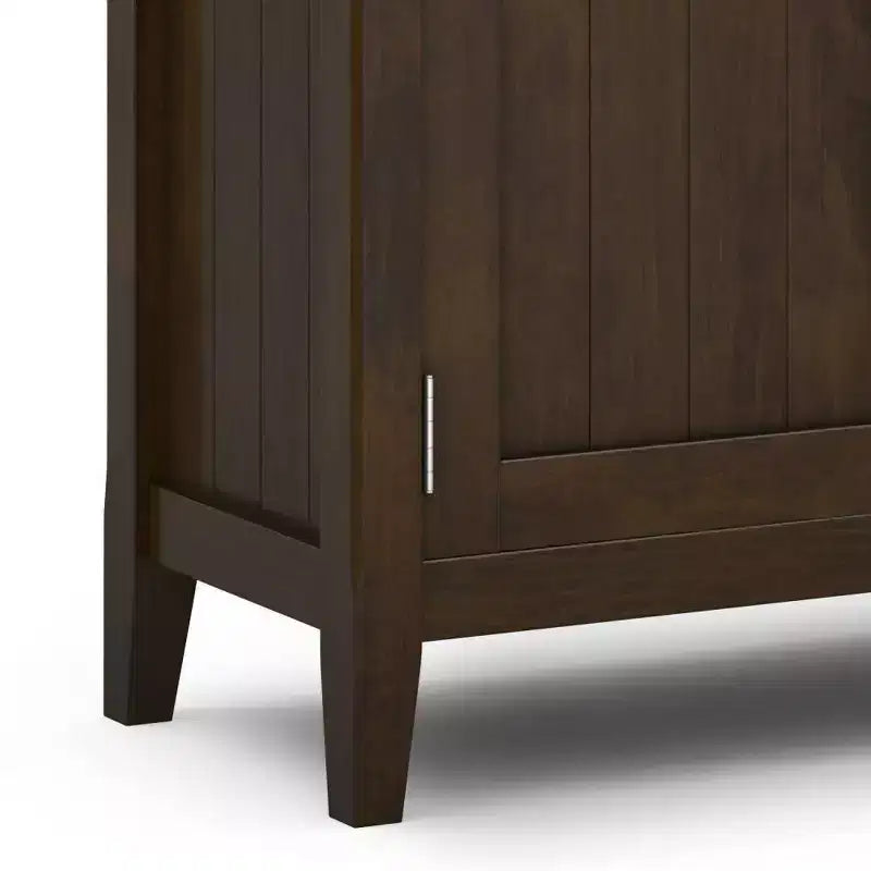 WyndenHall Normandy Armadio Contenitore Ampio Ingresso Marrone Brunetta: Stile Transizionale, 3 Cassetti, Struttura in Pino