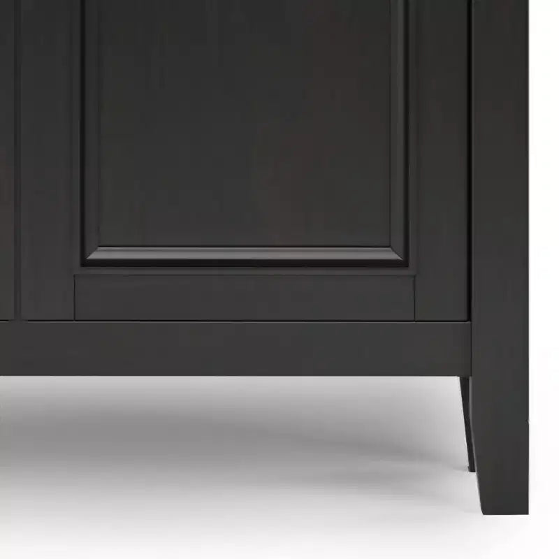 Halifax Mobiletto contenitore da ingresso Marrone Hickory - WyndenHall: Scaffali regolabili, Pino e compensato