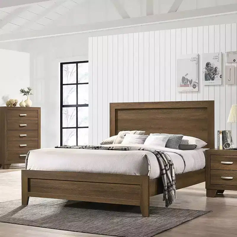 Acme Furniture Letto King Miquell Finitura Rovere