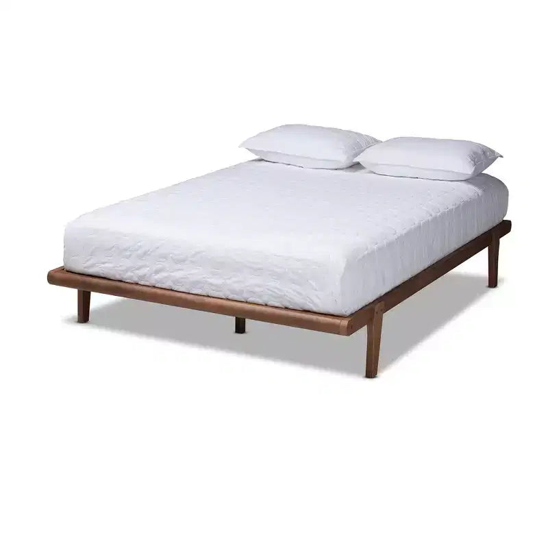 Kaia Finished Wood Platform Bed Frame - Baxton Studio