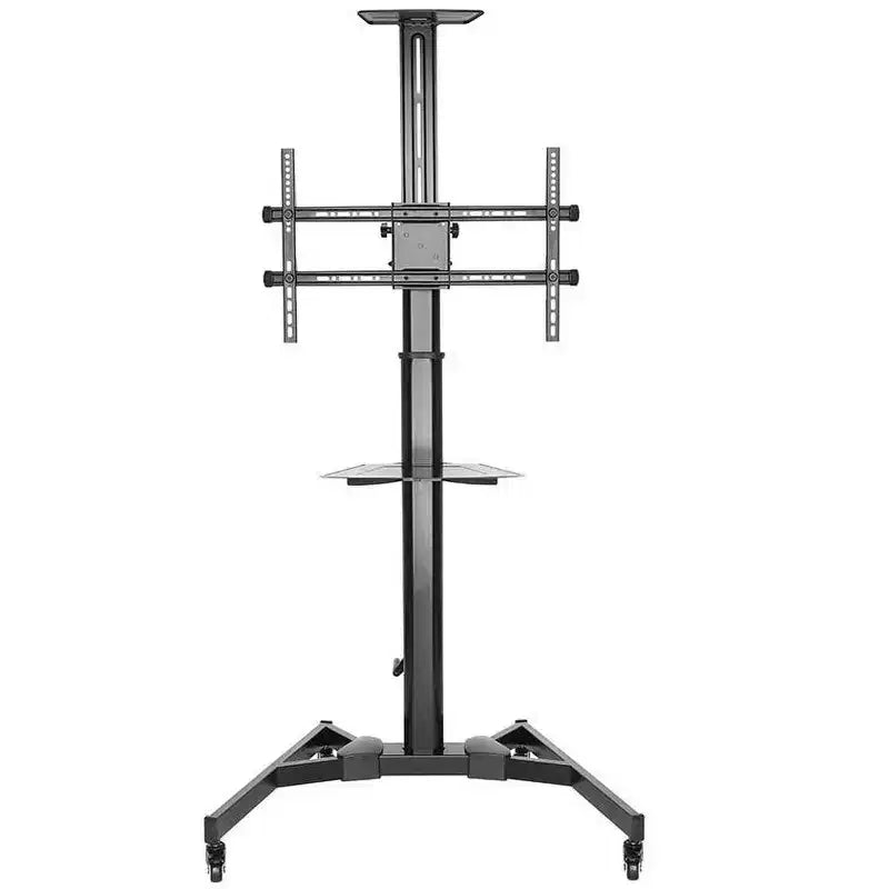 Carrello per display TV regolabile in altezza Monoprice Premium per display da 37 a 70 pollici, max 50 kg, con rotazione da verticale a orizzontale, altezza regolabile a manovella