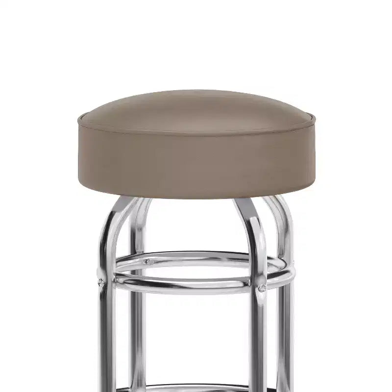 Sgabello da bar Flash Furniture Double Ring cromato