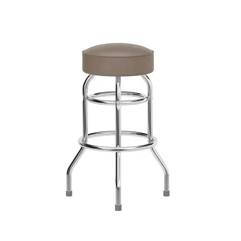 Sgabello da bar Flash Furniture Double Ring cromato