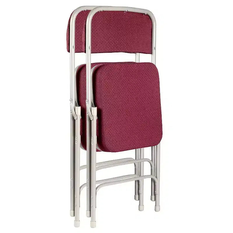 Hampden Furnishings Set di 2 Sedie Pieghevoli Imbottite Premium