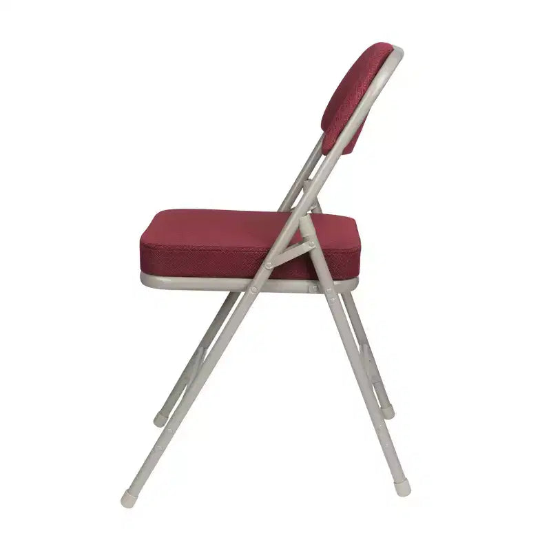 Hampden Furnishings Set di 2 Sedie Pieghevoli Imbottite Premium