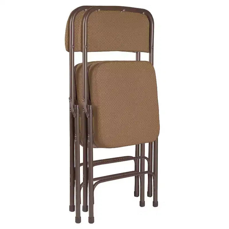 Hampden Furnishings Set di 2 Sedie Pieghevoli Imbottite Premium