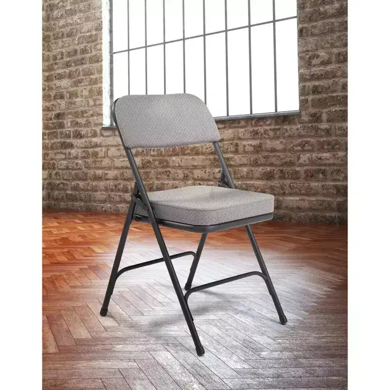 Hampden Furnishings Set di 2 Sedie Pieghevoli Imbottite Premium