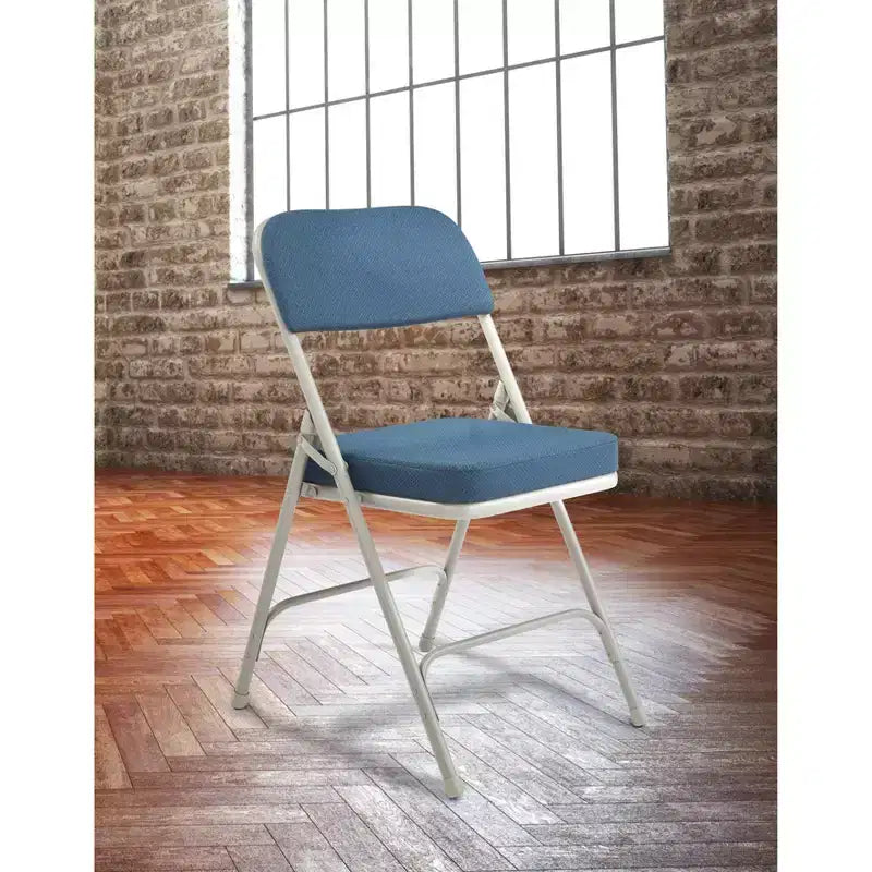 Hampden Furnishings Set di 2 Sedie Pieghevoli Imbottite Premium