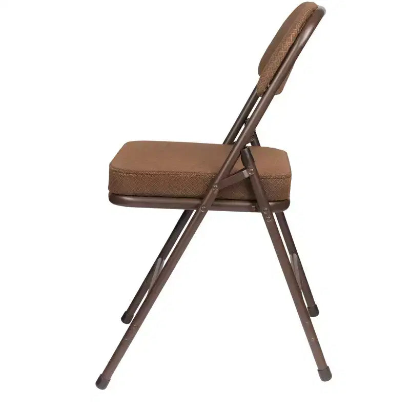 Hampden Furnishings Set di 2 Sedie Pieghevoli Imbottite Premium