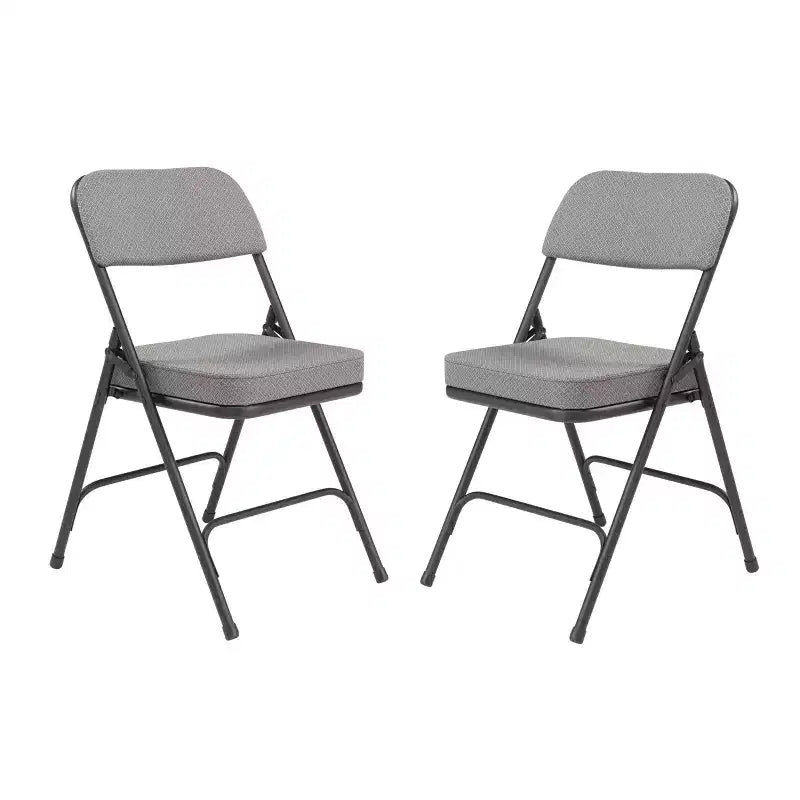 Hampden Furnishings Set di 2 Sedie Pieghevoli Imbottite Premium