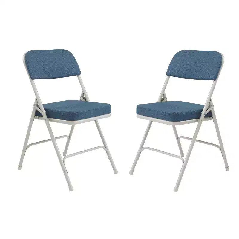 Hampden Furnishings Set di 2 Sedie Pieghevoli Imbottite Premium