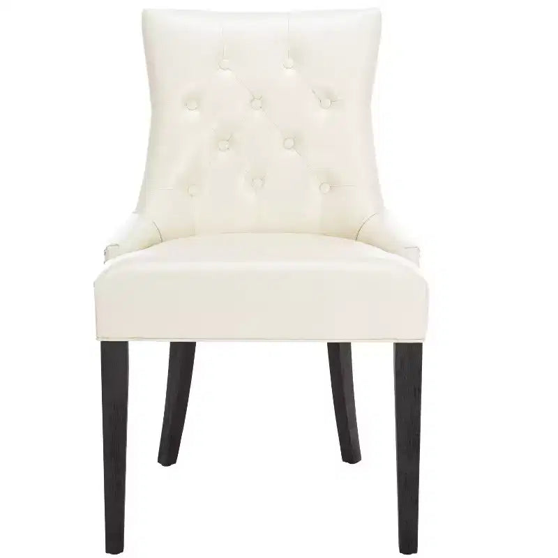 Abby 19 H Sedia da pranzo capitonné con borchie (set di 2) - MCR4701 - Safavieh Couture