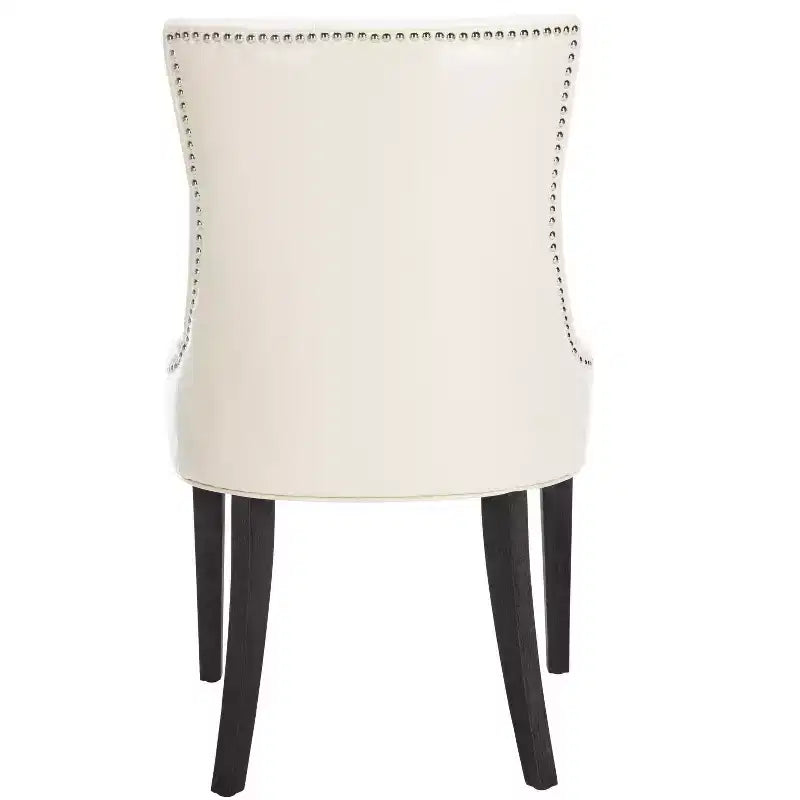 Abby 19 H Sedia da pranzo capitonné con borchie (set di 2) - MCR4701 - Safavieh Couture