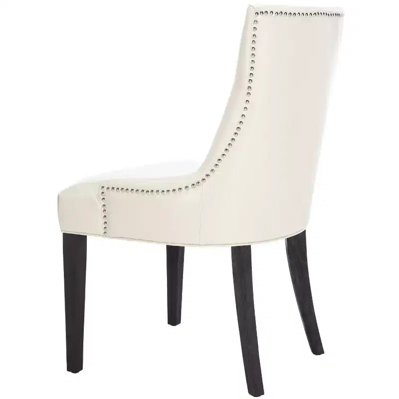 Abby 19 H Sedia da pranzo capitonné con borchie (set di 2) - MCR4701 - Safavieh Couture