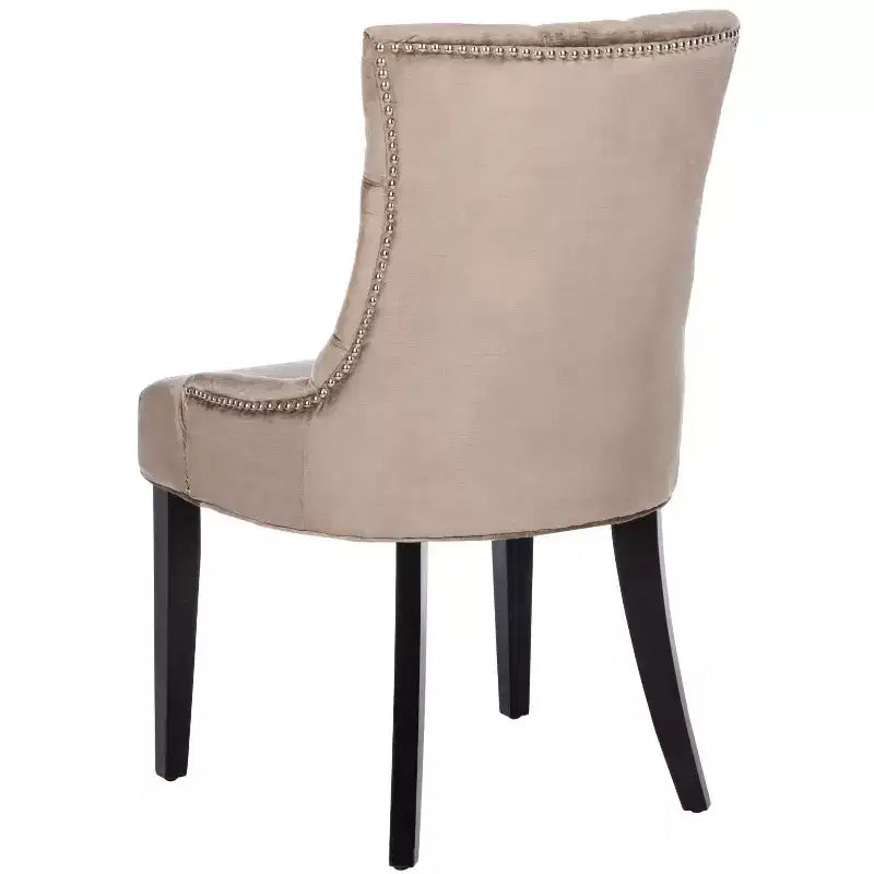 Abby 19 H Sedia da pranzo capitonné con borchie (set di 2) - MCR4701 - Safavieh Couture