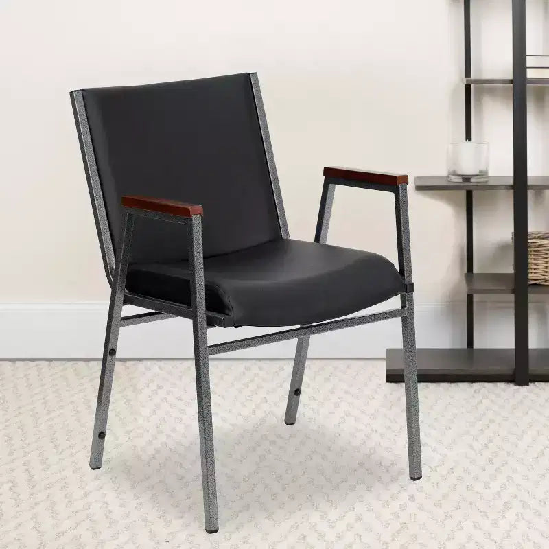 Sedia impilabile impilabile Flash Furniture serie HERCULES per impieghi gravosi con braccioli