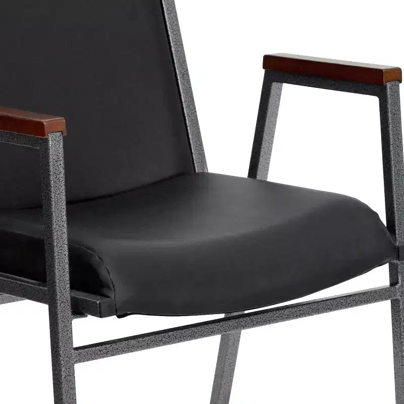 Sedia impilabile impilabile Flash Furniture serie HERCULES per impieghi gravosi con braccioli