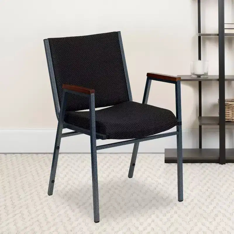 Sedia impilabile impilabile Flash Furniture serie HERCULES per impieghi gravosi con braccioli