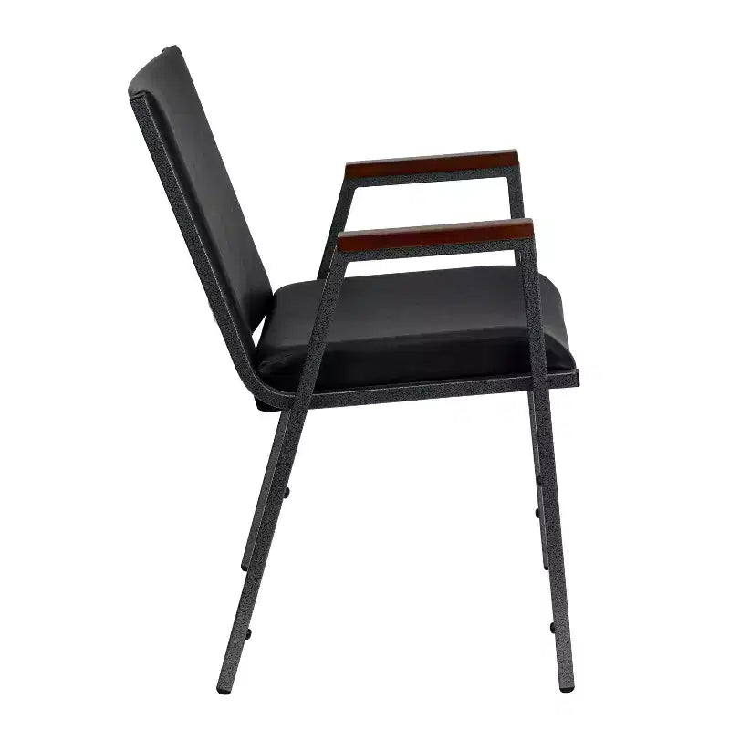 Sedia impilabile impilabile Flash Furniture serie HERCULES per impieghi gravosi con braccioli