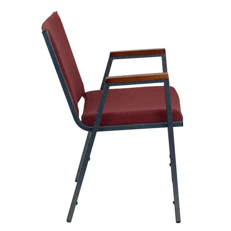 Sedia impilabile impilabile Flash Furniture serie HERCULES per impieghi gravosi con braccioli