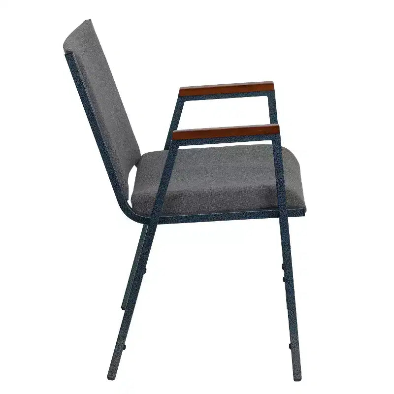 Sedia impilabile impilabile Flash Furniture serie HERCULES per impieghi gravosi con braccioli