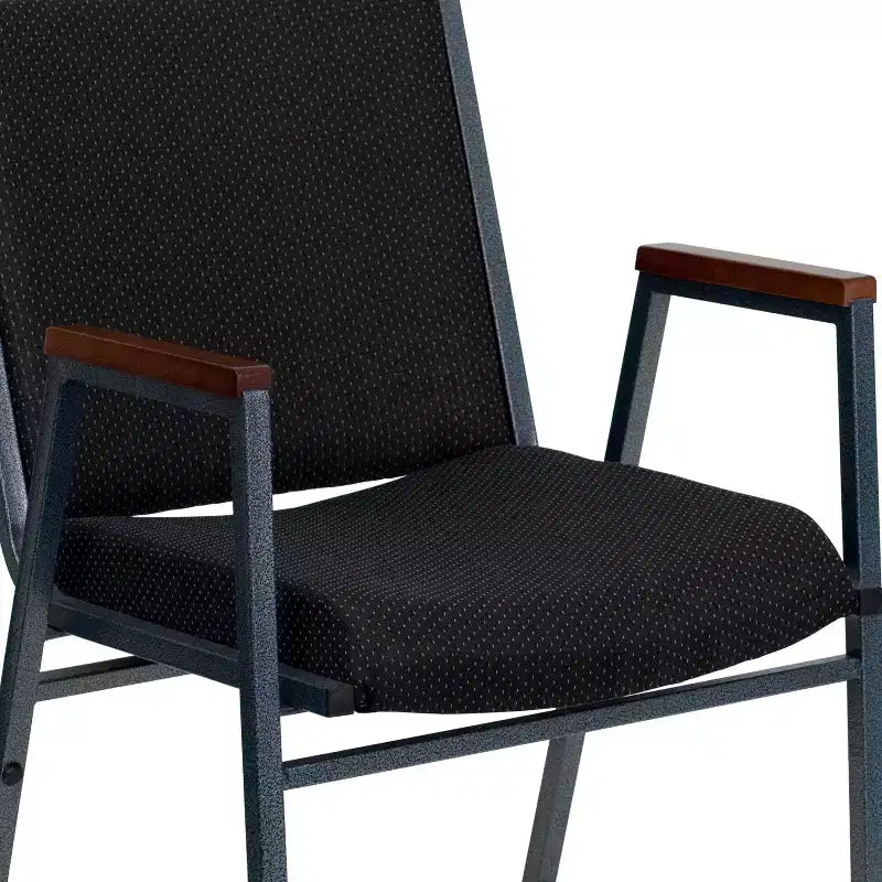 Sedia impilabile impilabile Flash Furniture serie HERCULES per impieghi gravosi con braccioli