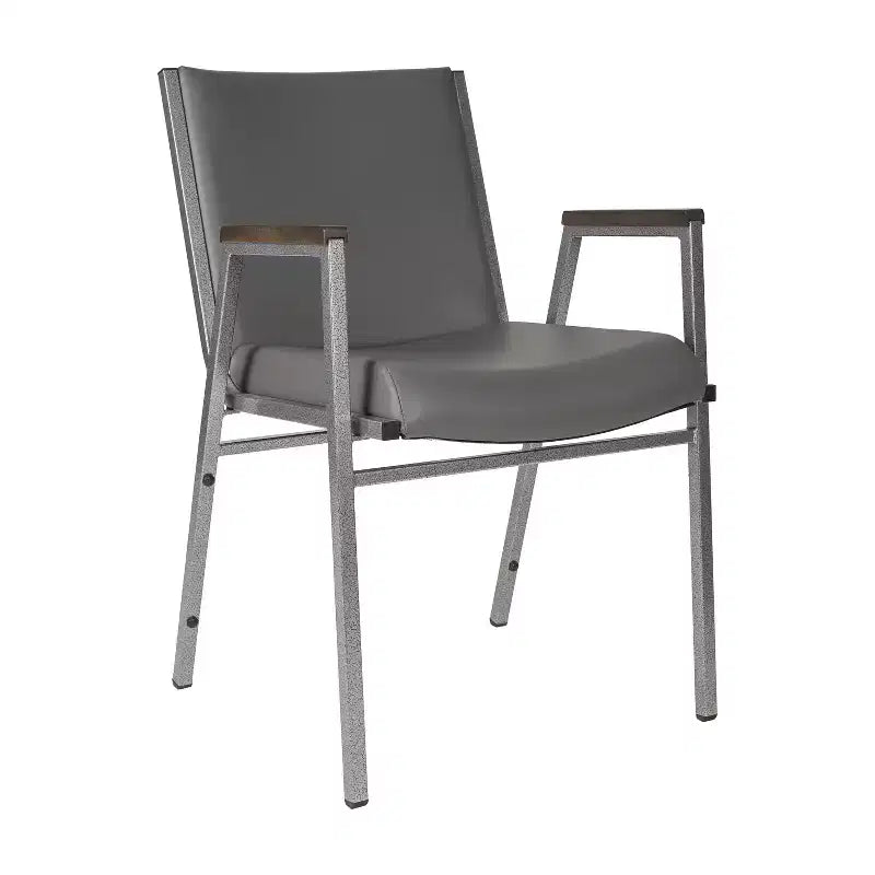 Sedia impilabile impilabile Flash Furniture serie HERCULES per impieghi gravosi con braccioli