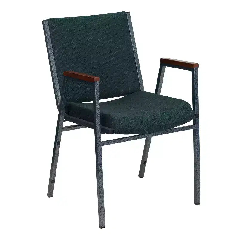 Sedia impilabile impilabile Flash Furniture serie HERCULES per impieghi gravosi con braccioli