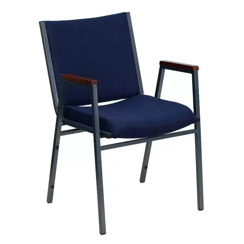 Sedia impilabile impilabile Flash Furniture serie HERCULES per impieghi gravosi con braccioli