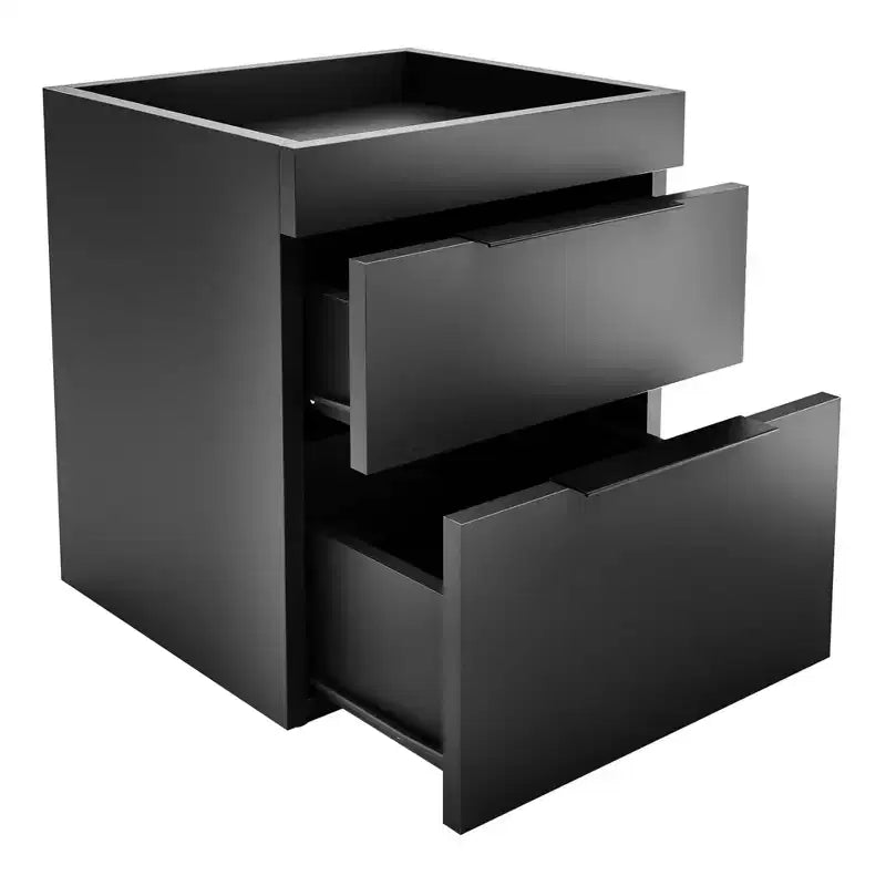 Comodino moderno Carter a due cassetti - Eco Dream