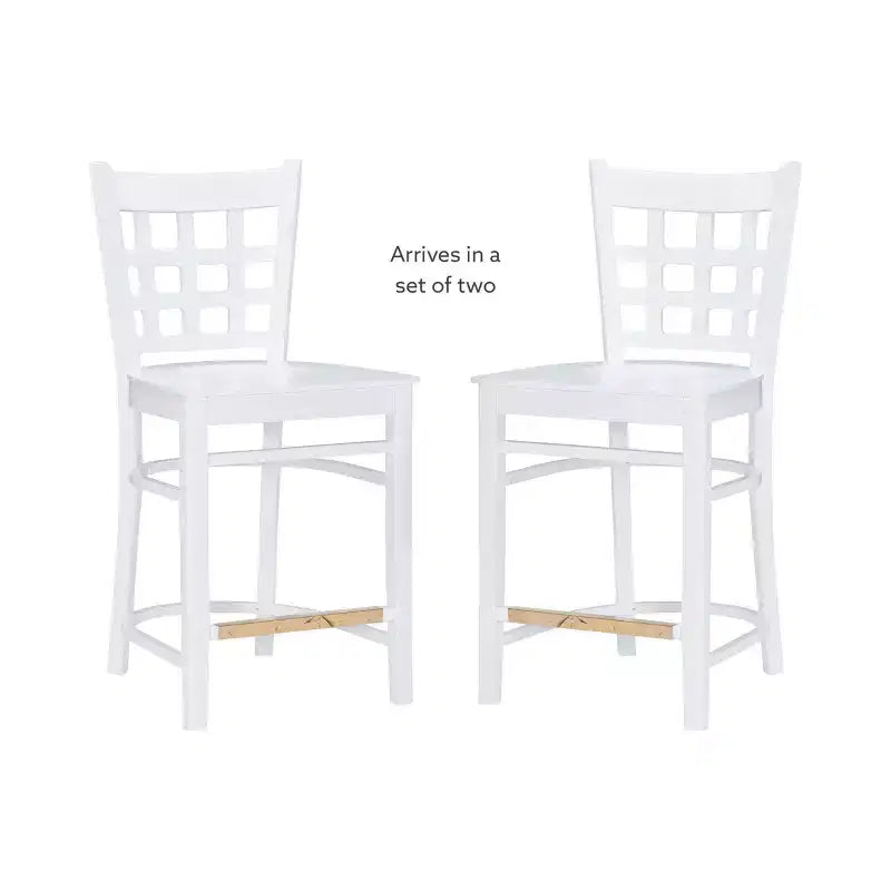 Set di 2 sgabelli da bancone Lola - Linon
