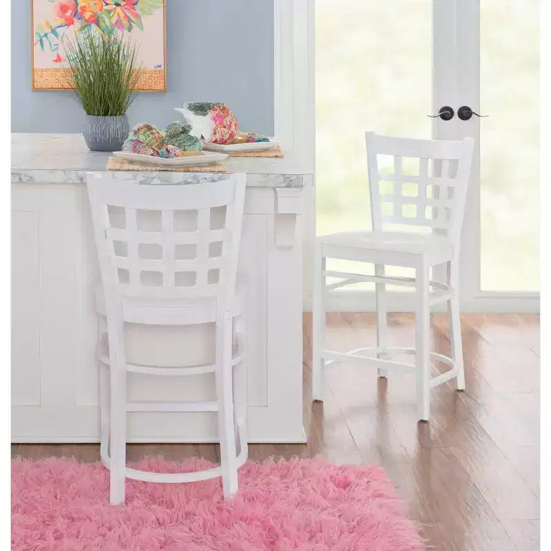 Set di 2 sgabelli da bancone Lola - Linon