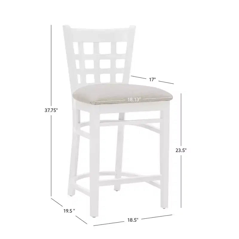 Set di 2 sgabelli da bancone Lola - Linon