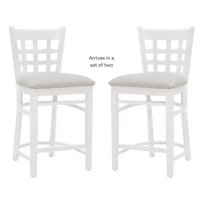 Set di 2 sgabelli da bancone Lola - Linon