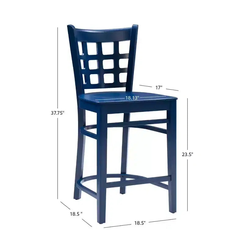 Set di 2 sgabelli da bancone Lola - Linon