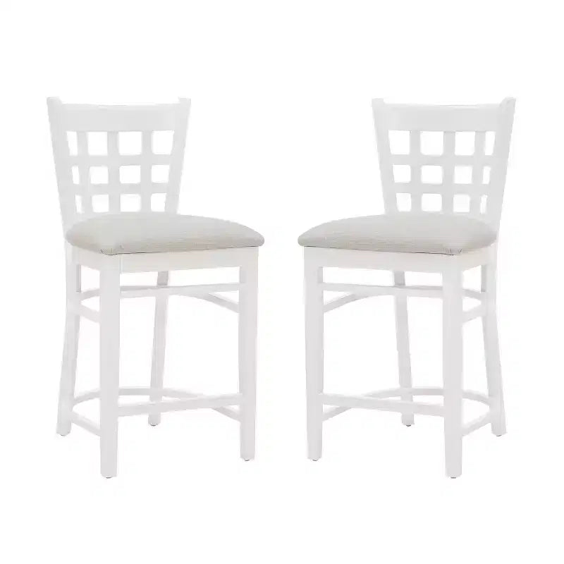 Set di 2 sgabelli da bancone Lola - Linon