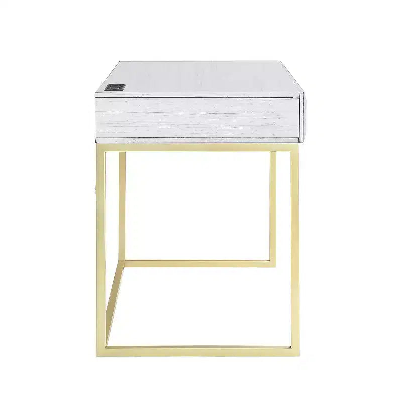 Scrivania Mendella con porte USB e prese elettriche - HOMES: Inside + Out