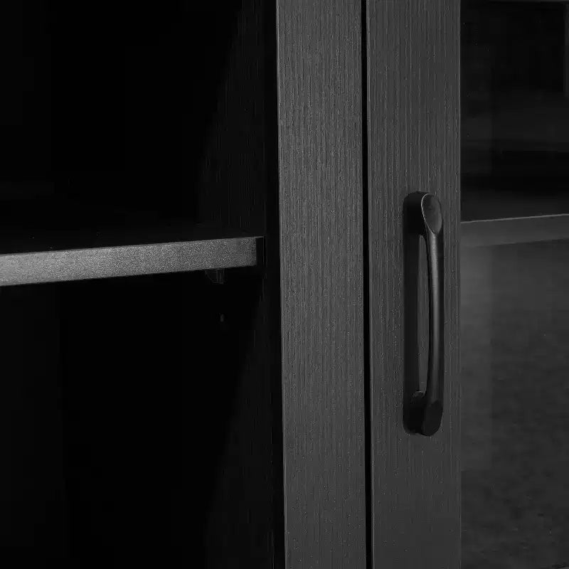 Merrick Lane Mobile TV Tradizionale con Anta in Vetro da 65" per TV fino a 80"