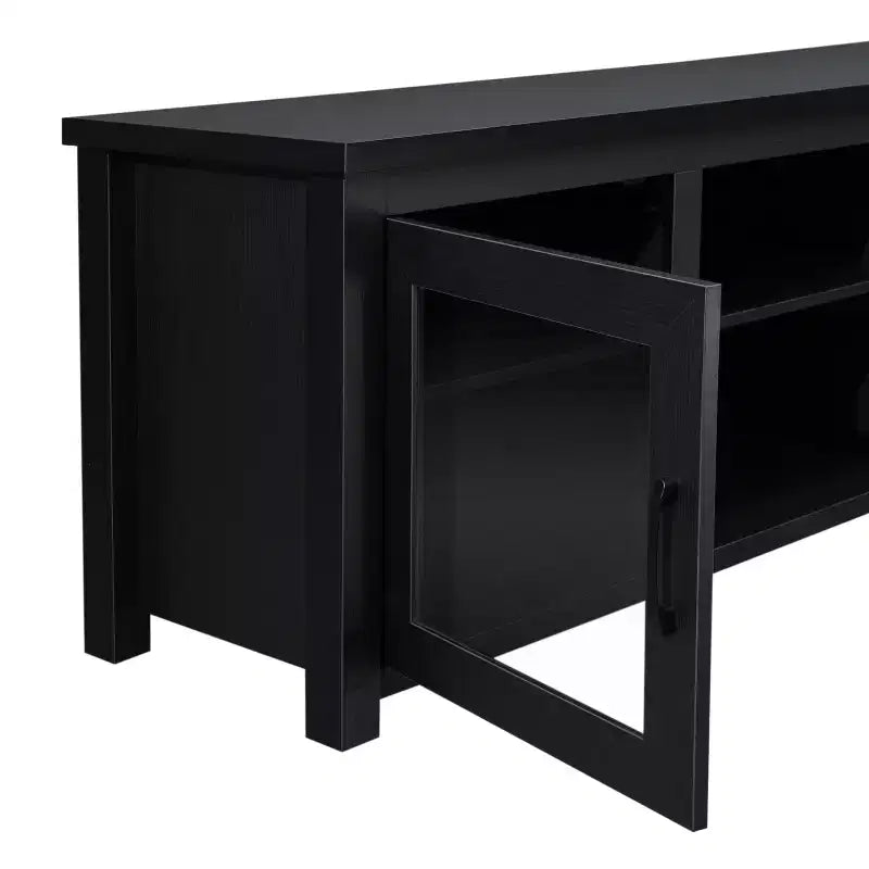 Merrick Lane Mobile TV Tradizionale con Anta in Vetro da 65" per TV fino a 80"