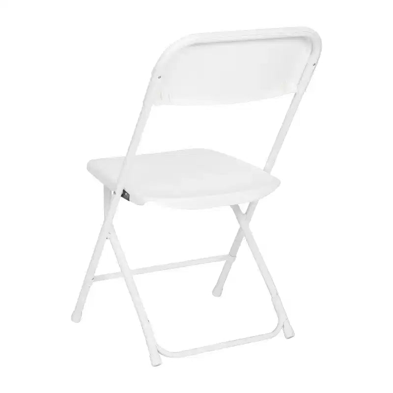 Flash Furniture Hercules Big and Tall Commercial Folding Chair - Sedia Pieghevole Commerciale Extra Large Capacità 295 kg - Plastica Resistente - Confezione da 4