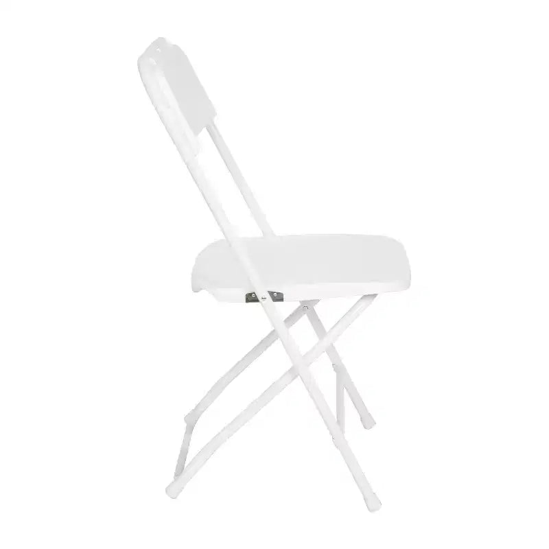 Flash Furniture Hercules Big and Tall Commercial Folding Chair - Sedia Pieghevole Commerciale Extra Large Capacità 295 kg - Plastica Resistente - Confezione da 4