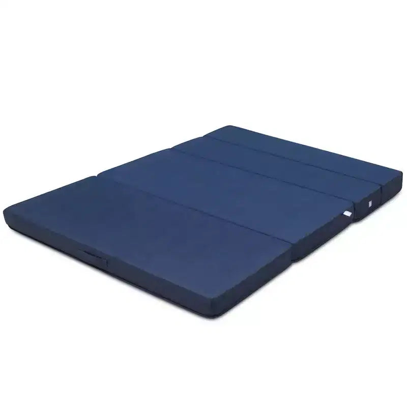 Costway Queen Size 4 Quart -Fold Foam Folding Mattress Futon Sleepover Sofa Bed Guest