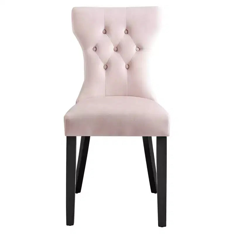 Set di 2 sedie da pranzo in velluto Performance Silhouette - Modway