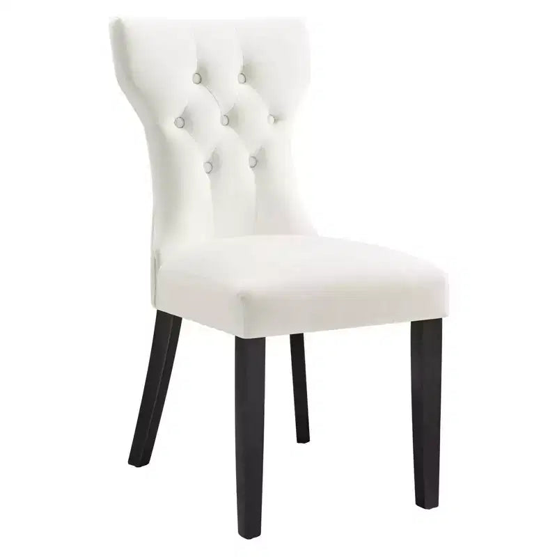 Set di 2 sedie da pranzo in velluto Performance Silhouette - Modway