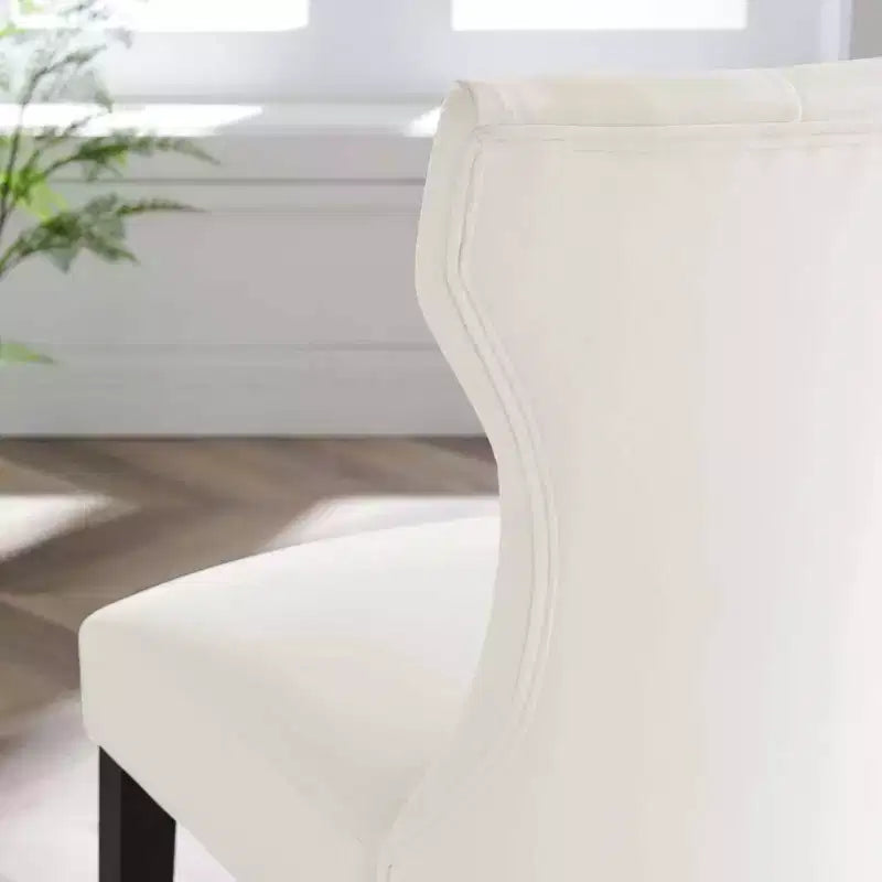 Set di 2 sedie da pranzo in velluto Performance Silhouette - Modway