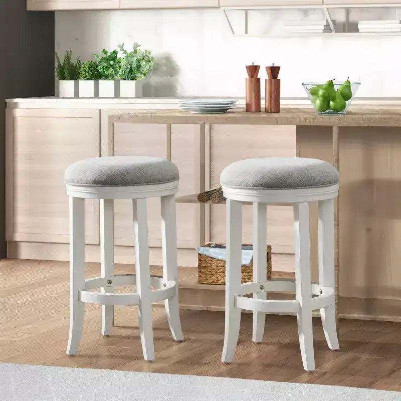 Set di 2 sgabelli da bar Alaterre Furniture Natick ad altezza bancone