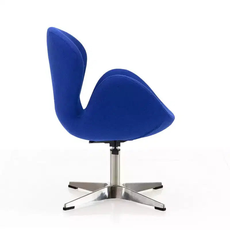 Set di 2 sedie girevoli regolabili in similpelle color lampone - Manhattan Comfort