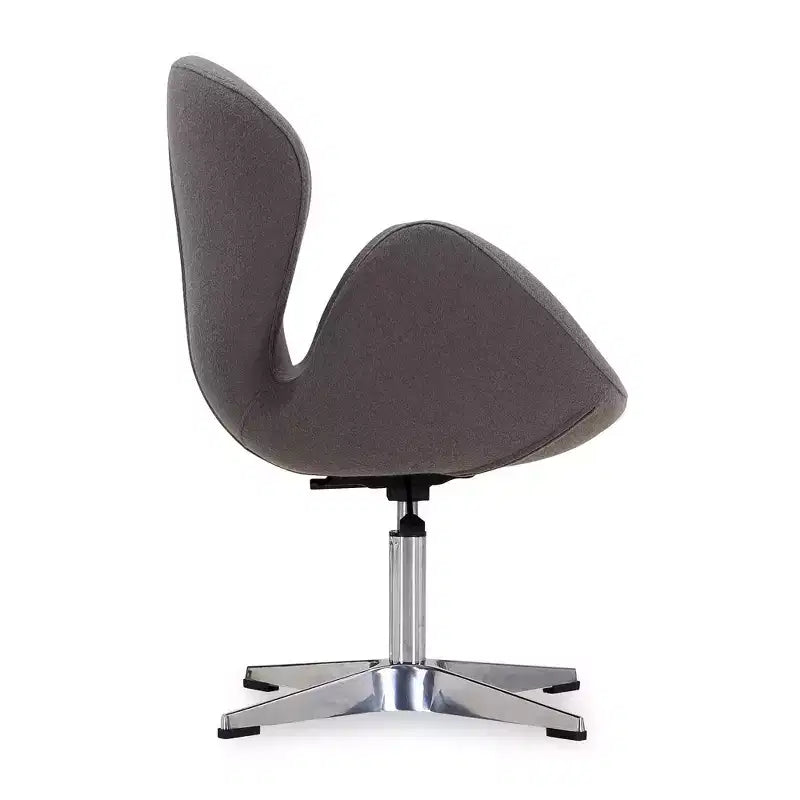 Set di 2 sedie girevoli regolabili in similpelle color lampone - Manhattan Comfort
