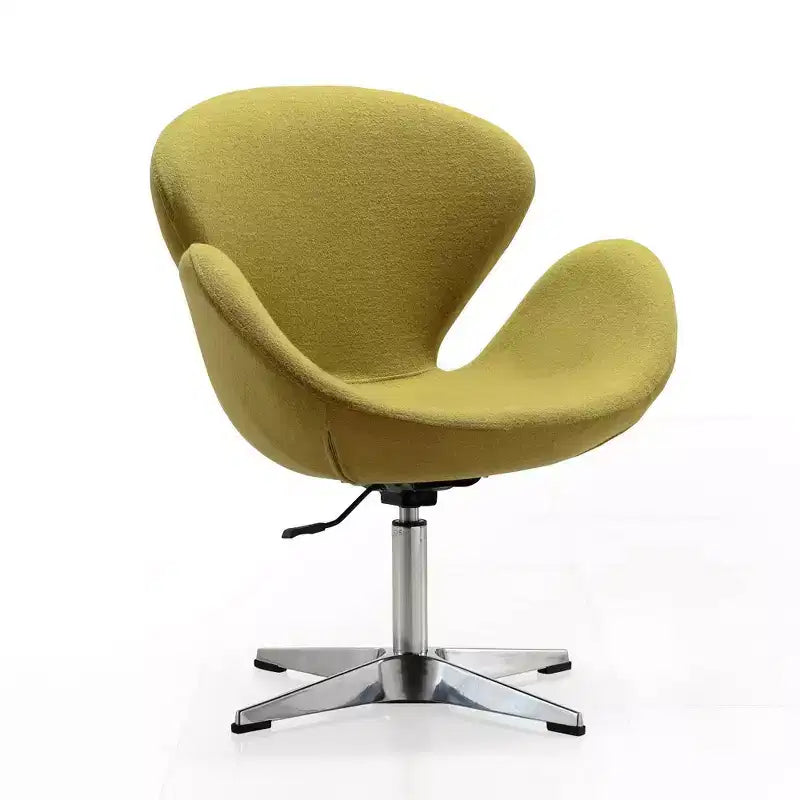 Set di 2 sedie girevoli regolabili in similpelle color lampone - Manhattan Comfort